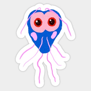 Giardia Cute Microbes Adorable Bacteria Sticker